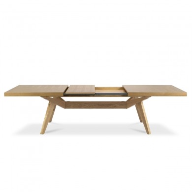 Table extensible Richie Placage en Chêne Naturel 76x110x200 BOUTICA DESIGN MIC_TAB_EXT_110_RICHIE1