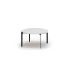 Table basse Robi Blanc Pieds Metal Noir BOUTICA DESIGN MIC_TAB_80_F1_ROBI2