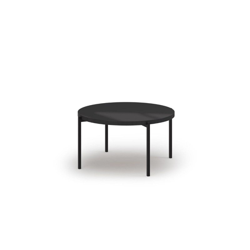 Table basse Robi Noir Brillant Pieds Metal Noir BOUTICA DESIGN MIC_TAB_80_F1_ROBI3