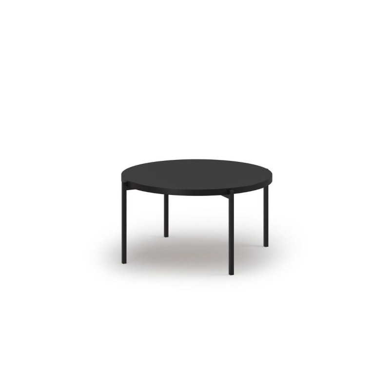 Table basse Robi Noir Pieds Metal Noir BOUTICA DESIGN MIC_TAB_80_F1_ROBI4