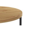 Table basse Robi Chêne 45x80x80 BOUTICA DESIGN MIC_TAB_80_F2_ROBI6