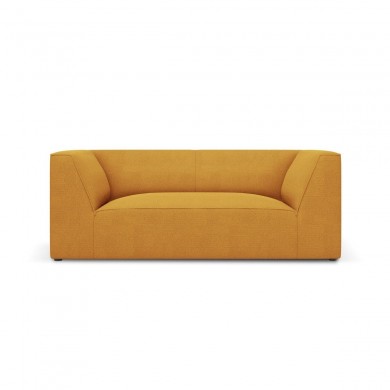 Canapé tissu Ruby Jaune 2 Places BOUTICA DESIGN MIC_2S_137_F1_RUBY1