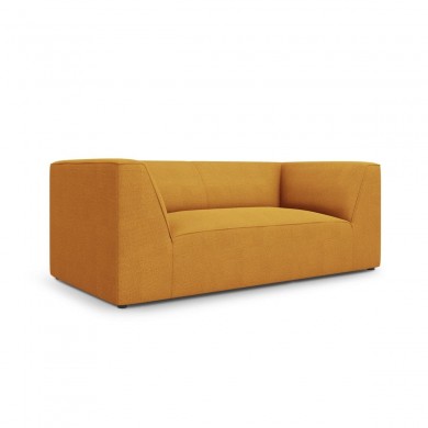 Canapé tissu Ruby Jaune 2 Places BOUTICA DESIGN MIC_2S_137_F1_RUBY1