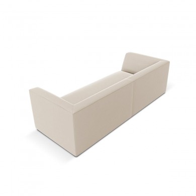 Canapé velours Ruby Beige 3 Places BOUTICA DESIGN MIC_3S_44_F1_RUBY1