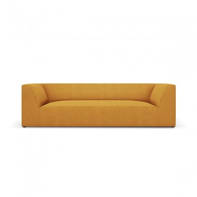 Canapé tissu Ruby Jaune 3 Places BOUTICA DESIGN MIC_3S_137_F1_RUBY1