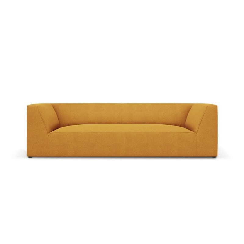 Canapé tissu Ruby Jaune 3 Places BOUTICA DESIGN MIC_3S_137_F1_RUBY1