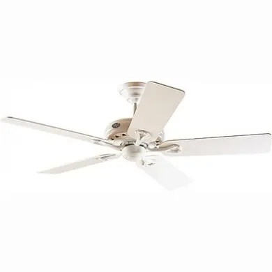Ventilateur de plafond Savoy 132cm Blanc Chêne clair HUNTER Savoy