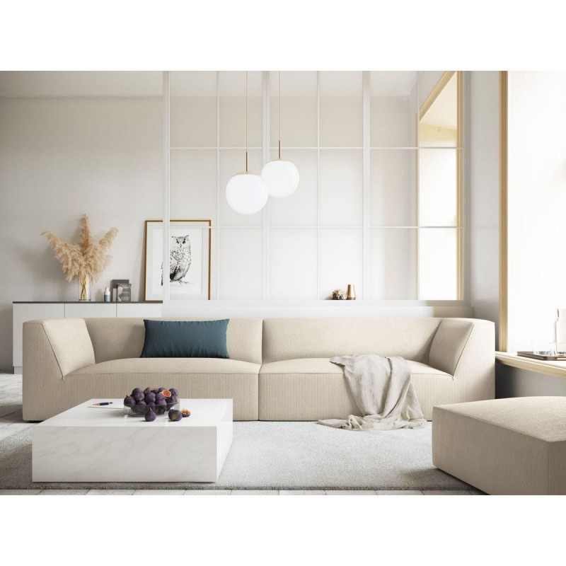 Canapé Ruby Beige Clair 4 Places BOUTICA DESIGN MIC_4S_100_F1_RUBY1