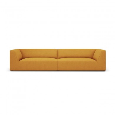 Canapé tissu Ruby Jaune 4 Places BOUTICA DESIGN MIC_4S_137_F1_RUBY1