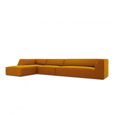 Canapé d'angle gauche velours Ruby Jaune 5 Places BOUTICA DESIGN MIC_LC_L_44_F1_RUBY4