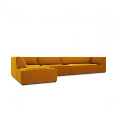 Canapé d'angle gauche velours Ruby Jaune 5 Places BOUTICA DESIGN MIC_LC_L_44_F1_RUBY4