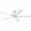 Ventilateur de plafond Blanc Maribel 132cm HUNTER Maribel