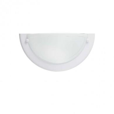 Demi applique murale MIRAMAR 1x40W E14 BLANC BRILLIANT 90196/05