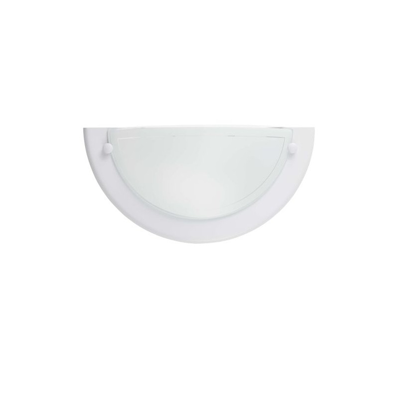 Demi applique murale MIRAMAR 1x40W E14 BLANC BRILLIANT 90196/05