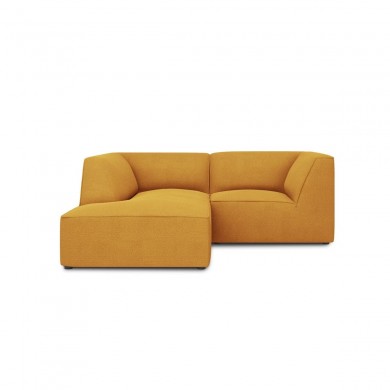 Canapé d'angle gauche tissu Ruby Jaune 3 Places BOUTICA DESIGN MIC_LC_S_137_F1_RUBY1