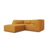 Canapé d'angle gauche tissu Ruby Jaune 3 Places BOUTICA DESIGN MIC_LC_S_137_F1_RUBY1
