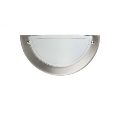 Demi applique murale MIRAMAR 1x40W E14 ACIER BRILLIANT 90196/13
