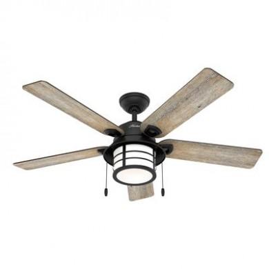 Ventilateur plafond Bois Santorini 137cm Hunter HUNTER 50648