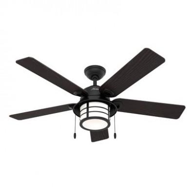 Ventilateur plafond Bois Santorini 137cm Hunter HUNTER 50648