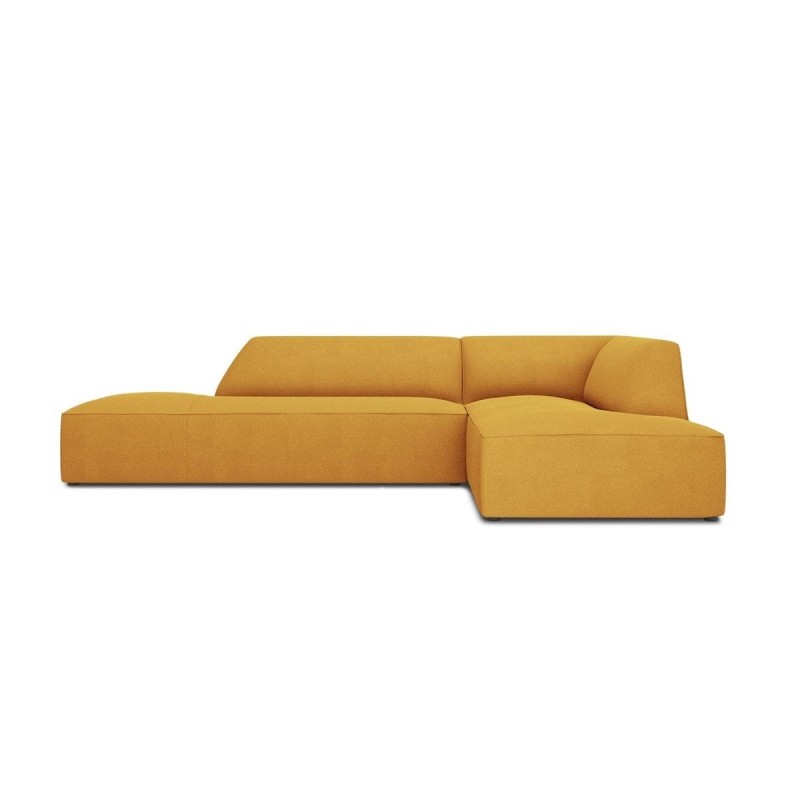 Canapé ouvert d'angle droit tissu Ruby Jaune BOUTICA DESIGN MIC_RCO_137_F1_RUBY1