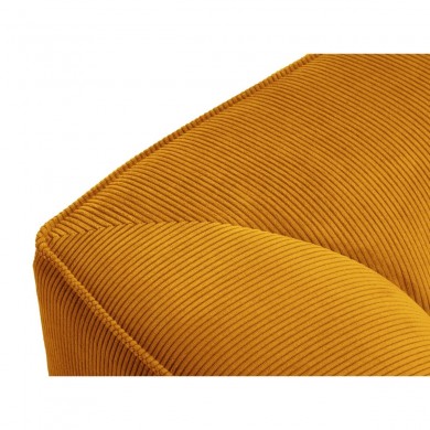 Canapé d'angle droit velours côtelé Ruby Jaune 5 Places BOUTICA DESIGN MIC_RC_L_100_F1_RUBY3