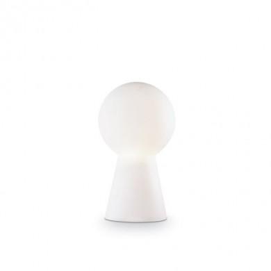 Lampe à poser BIRILLO Blanc 1x60W IDEAL LUX 000268