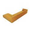 Canapé d'angle droit tissu Ruby Jaune 5 Places BOUTICA DESIGN MIC_RC_L_137_F1_RUBY1