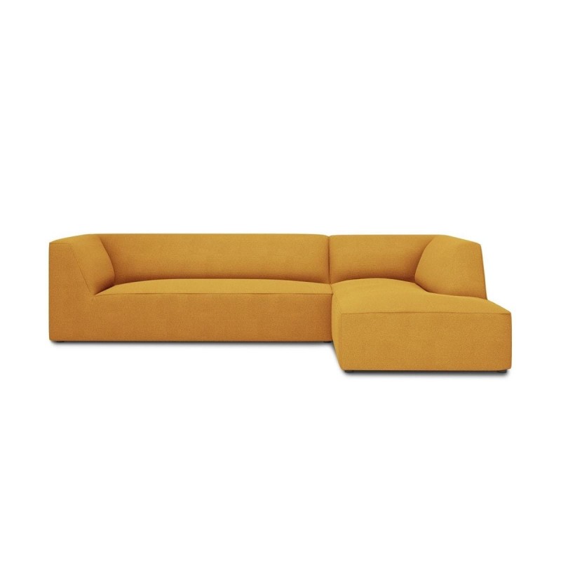 Canapé d'angle droit tissu Ruby Jaune BOUTICA DESIGN MIC_RC_M_137_F1_RUBY1