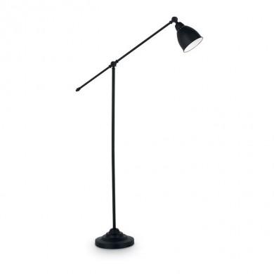 Lampadaire Design Italien NEWTON Noir 1x60W IDEAL LUX 3528