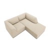 Canapé d'angle droit Ruby Beige Clair 3 Places BOUTICA DESIGN MIC_RC_S_100_F1_RUBY1