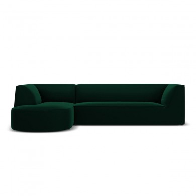 Canapé arrondi d'angle gauche velours Ruby Vert Bouteille BOUTICA DESIGN MIC_RLC_M_44_F1_RUBY3