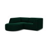 Canapé arrondi d'angle gauche velours Ruby Vert Bouteille 3 Places BOUTICA DESIGN MIC_RLC_S_44_F1_RUBY3