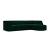 Canapé arrondi d'angle droit velours Ruby Vert Bouteille BOUTICA DESIGN MIC_RRC_M_44_F1_RUBY3