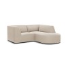 Canapé arrondi d'angle droit velours Ruby Beige 3 Places BOUTICA DESIGN MIC_RRC_S_44_F1_RUBY1