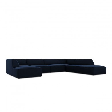 Canapé d'angle panoramique droit velours Ruby Bleu Roi 7 Places BOUTICA DESIGN MIC_UR_44_F1_RUBY2