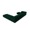 Canapé d'angle panoramique droit velours Ruby Vert Bouteille 7 Places BOUTICA DESIGN MIC_UR_44_F1_RUBY3