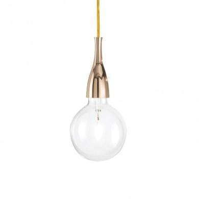 Suspension MINIMAL Or 1x60W IDEAL LUX 9391