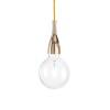 Suspension MINIMAL Or 1x60W IDEAL LUX 9391