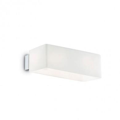 Applique murale BOX Blanc 2x40W IDEAL LUX 9537