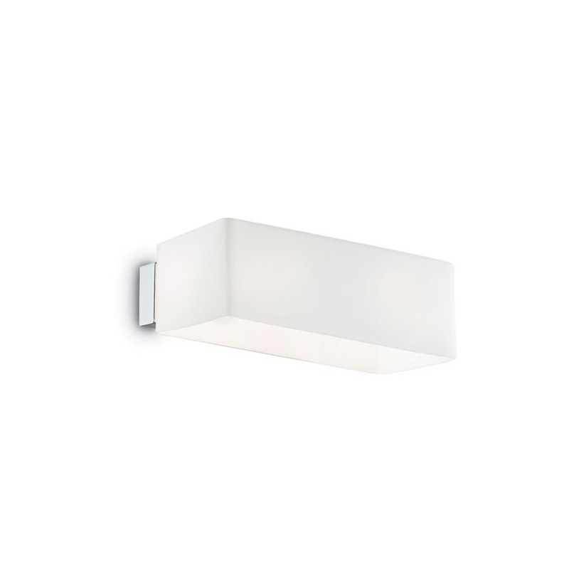 Applique murale BOX Blanc 2x40W IDEAL LUX 9537