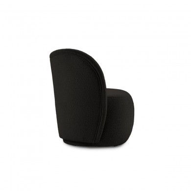 Canapé bouclette Saamit Noir 2 Places BOUTICA DESIGN MIC_2S_67_F1_SAAMIT3