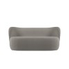 Canapé bouclette Saamit Gris 3 Places BOUTICA DESIGN MIC_3S_67_F1_SAAMIT2