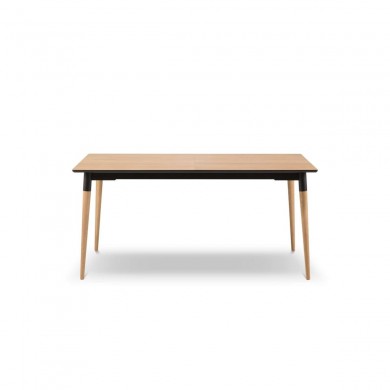 Table extensible Salar Placage en Chêne Naturel 74x80x120 BOUTICA DESIGN MIC_TAB_EXT_120x80_SALAR1