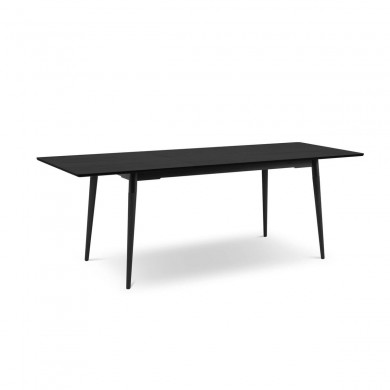 Table extensible Salar Placage en Chêne Noir 74x80x120 BOUTICA DESIGN MIC_TAB_EXT_120x80_SALAR2
