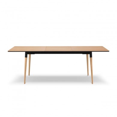 Table extensible Salar Placage en Chêne Naturel 74x90x140 BOUTICA DESIGN MIC_TAB_EXT_140x90_SALAR1
