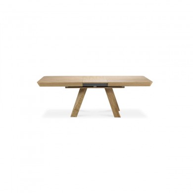 Table extensible Sally Placage Chêne Naturel Chêne BOUTICA DESIGN MIC_TAB_EXT_180_SALLY1