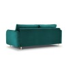 Canapé convertible velours Scaleta Turquoise Pieds Métal Doré BOUTICA DESIGN MIC_3SF_51_A1_SCALETA5