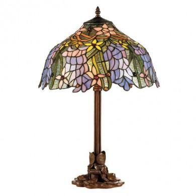 Lampe Art Deco Tiffany ITROS 2xE27 D40 MYTIFFANY KT1082+P1257
