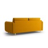 Canapé convertible Scaleta Jaune Pieds Métal Doré BOUTICA DESIGN MIC_3SF_99_A1_SCALETA7