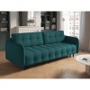 Canapé convertible Scaleta Turquoise Pieds Métal Chromé Noir BOUTICA DESIGN MIC_3SF_99_A3_SCALETA4